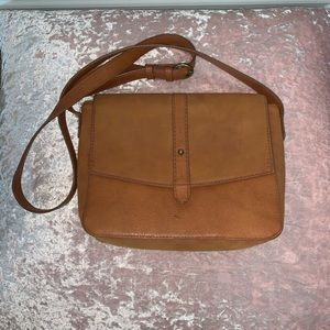 Brown Leather Crossbody